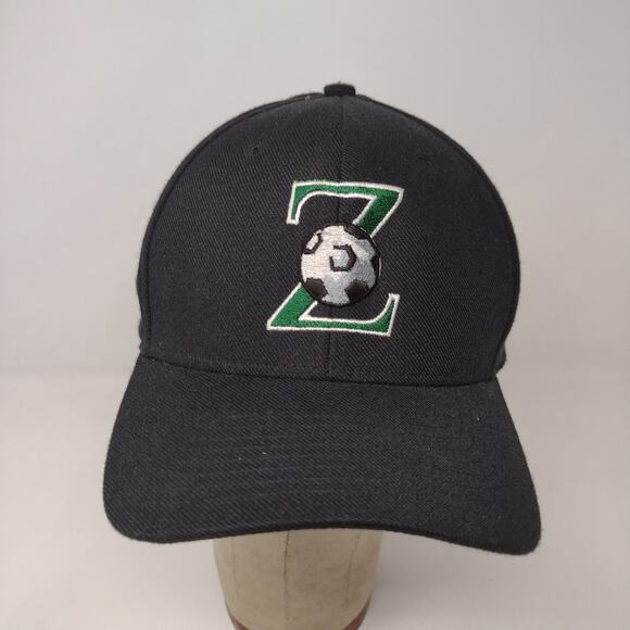 Nike Classic 99 Drifit Hat Size L/XL Black Embroidered Z Soccer Logo - Picture 2 of 11